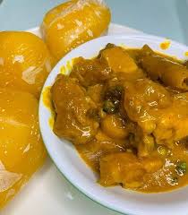 Owoh soup, swallow with Beef 